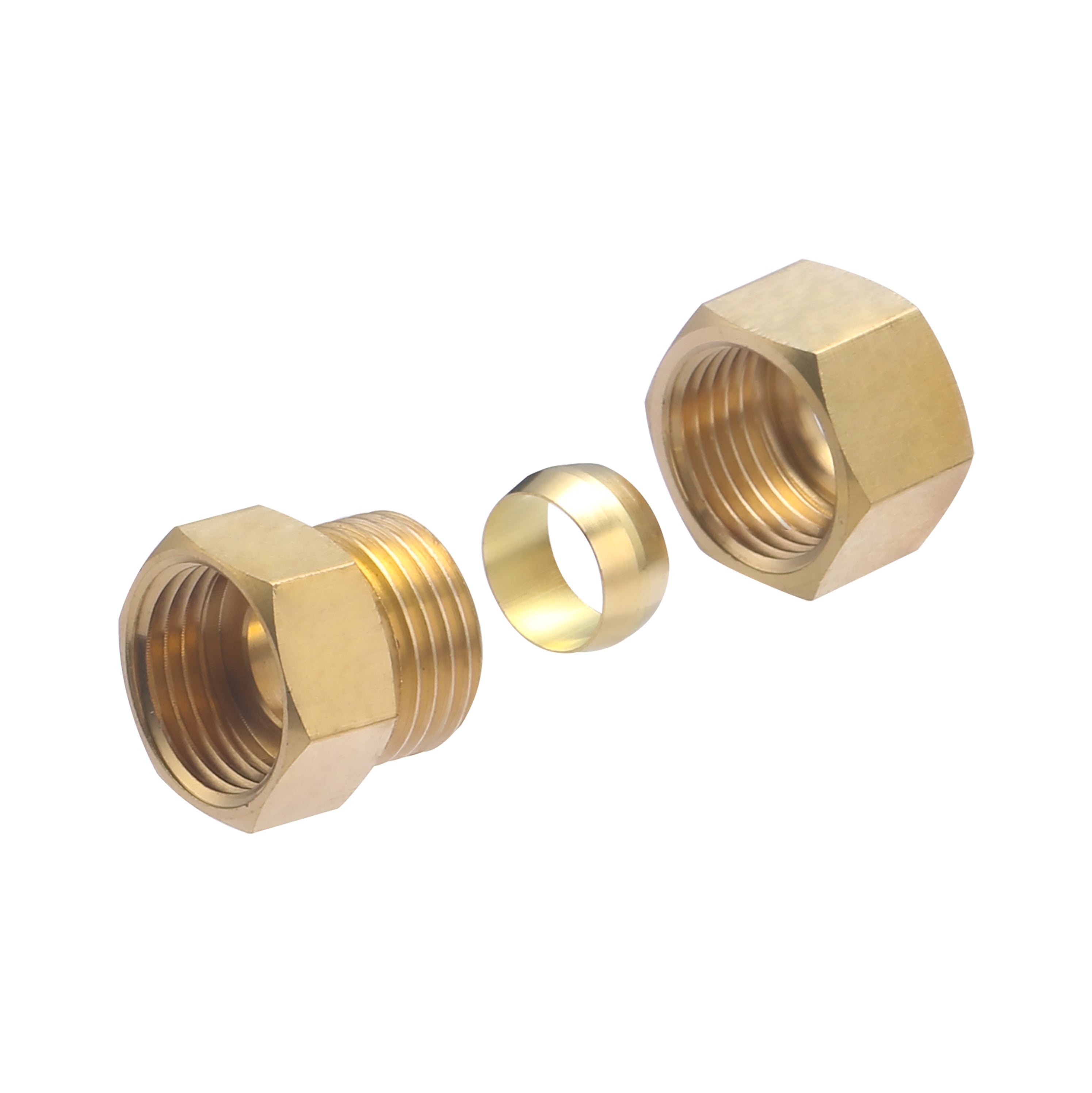 Raccord bicone (a Visser) pour Tube Cuivre Ø14 - Femelle 15x21 (1/2) NOYON & THIEBAULT - 6