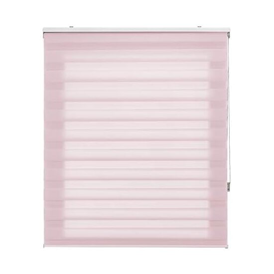 Estor enrollable noche y día - estor noche y día tamaño 155x180 - estor noche y día color rosa   blindecor