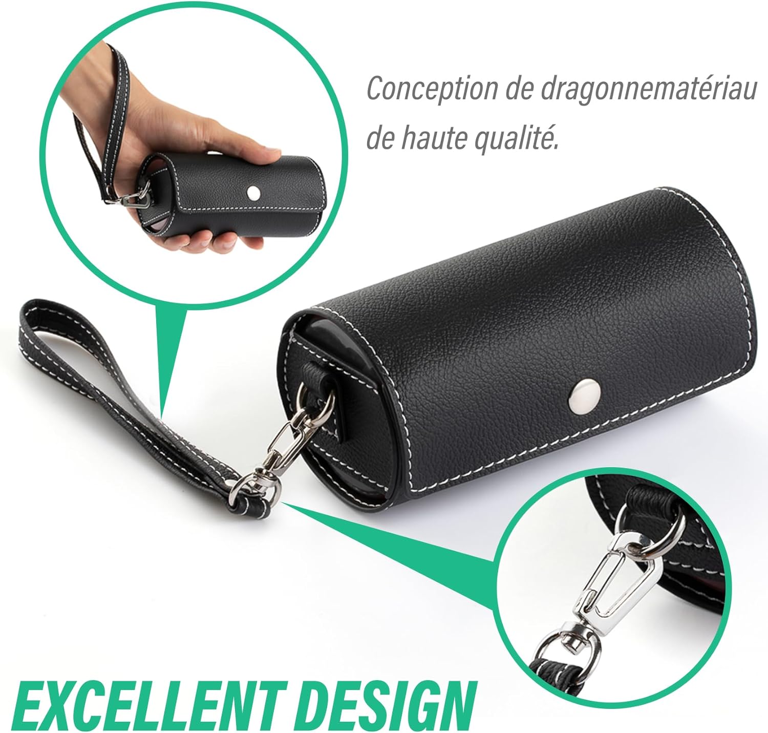 Pilulier Voyage Zip – Mini Organisateur Médicaments & Cosmétiques – Pliable, Léger (13 X 12 Cm, 29 G)