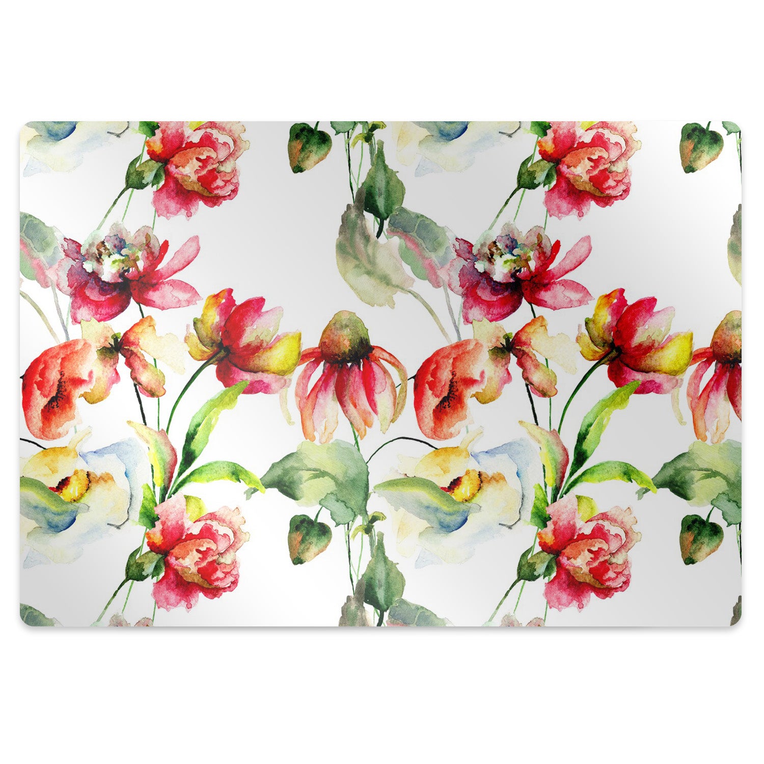 Mata pod krzesło, Czarne gładkie kamienie 140x100 cm – Tulup - 2