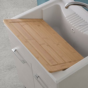 Tavola Per Lavare A Mano In Bambù - Lavatoio Ecologico Per Bucato, Anti-Scadimento, 3 Misure - Foto 6