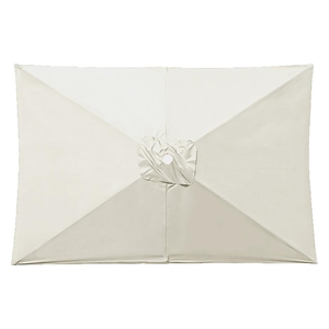 Copertura rettangolare di ricambio per ombrellone, 2 x 3 m, resistente allo sbiadimento, a 6 costole, per patio, mercato, esterno, prato, piscina
