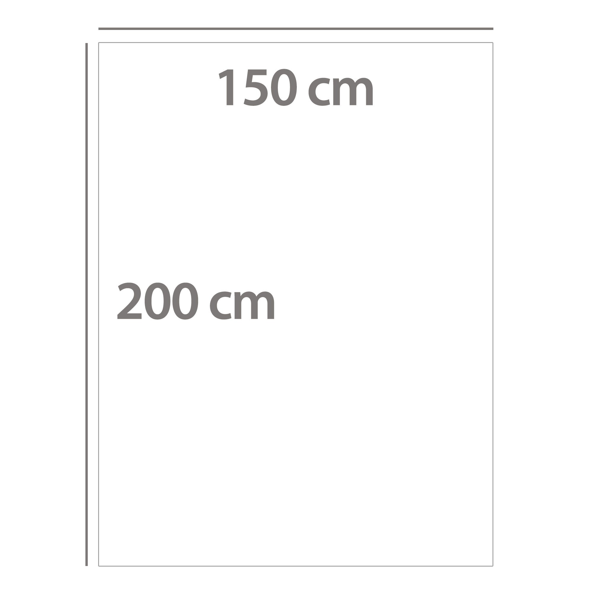 Plaid XXL en polyester 150x200 cm OURAL nid d'abeille dégradé de beige - 5