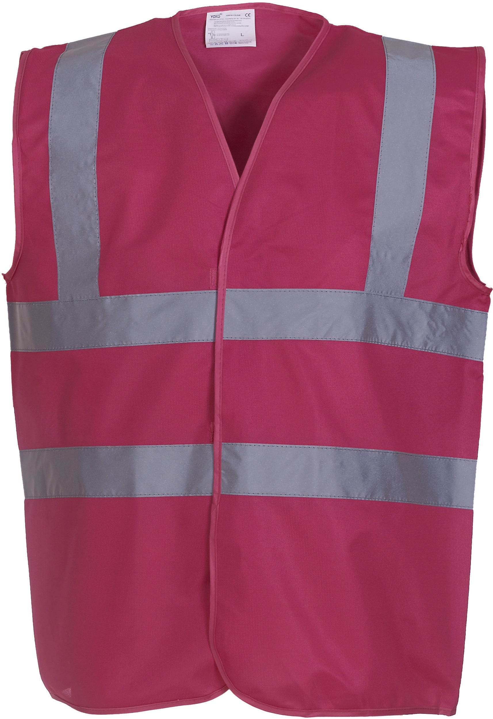 Gilet haute visibilité YOKO Vert Citron / Jaune L - 2