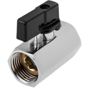 Mini Vanne à Bille Acier Inoxydable 304 - Robinet Tournant Sphérique 1/8", Filetage Mâle/femelle, Pour Eau, Gaz, Huile