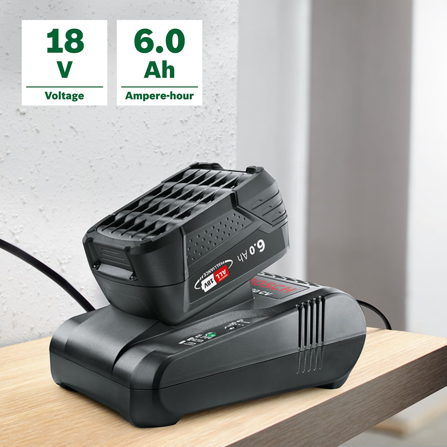 Cargador rápido AL 1880 CV para herramientas a batería 14,4 V / 18 V - 5