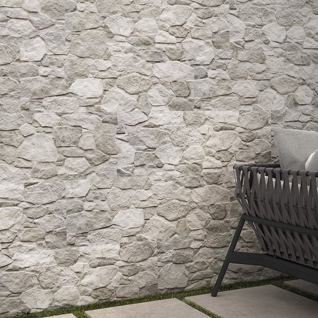 Carrelage Parement Terranova Sand 32 X 89 Cm Effet Pierre