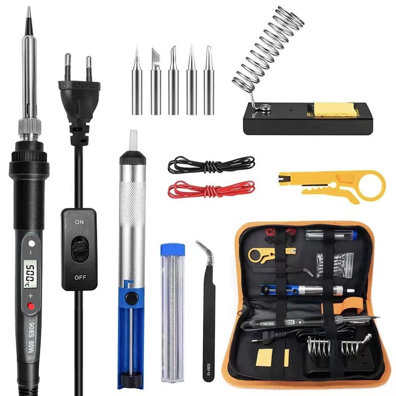 Fer à Souder Kit 80W Température Réglable 180520°C Electronique de — free download