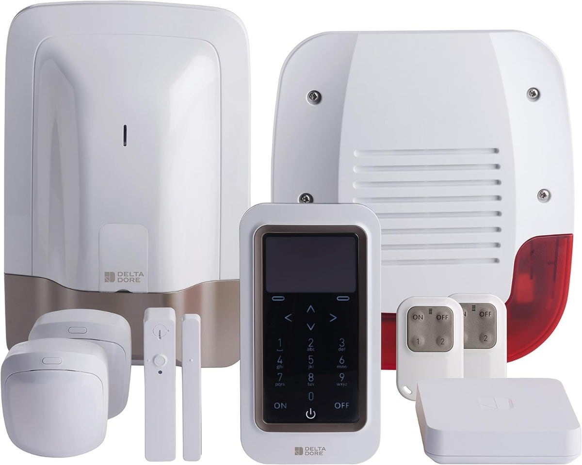 Delta Dore - Pack alarme complet sans fil Tyxal+ connecté - 6410192 - 2