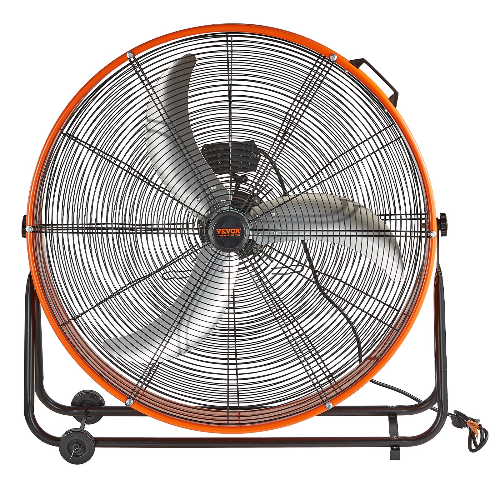 Ventilateur Industriel VEVOR 76 cm 3 Vitesses Haute Vitesse 13000 CFM 360° Réglable pour Entrepôt, Atelier, Usine - 9