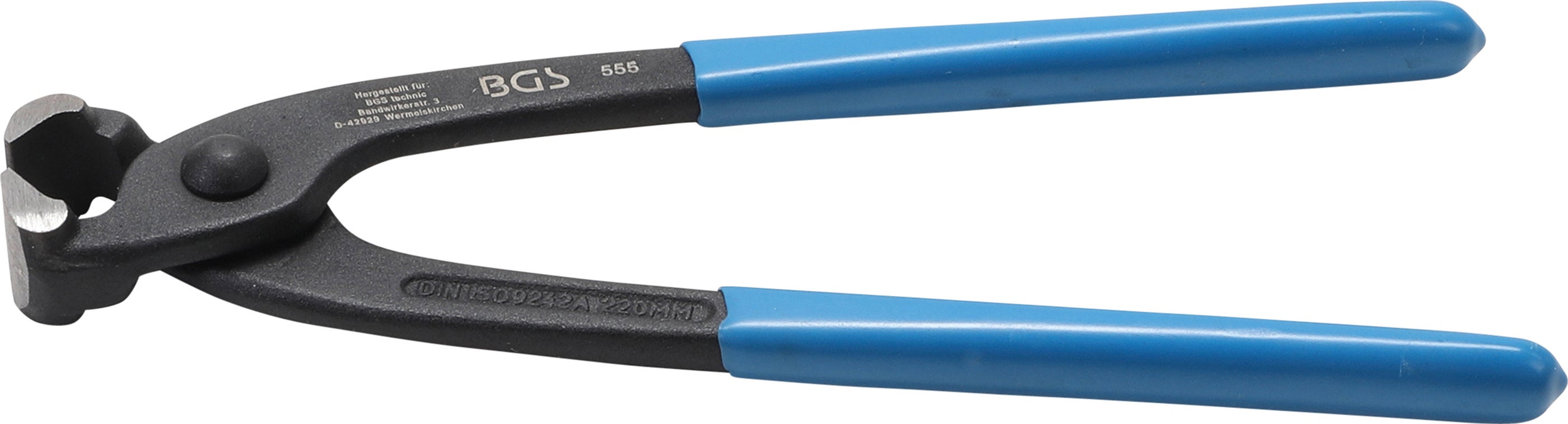 BGS Szczypce Rabitza DIN ISO 9242A 220 mm - 555