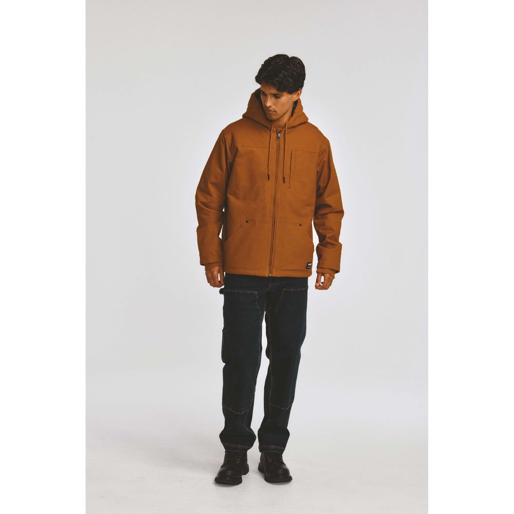 Veste De Travail Sherpa – Caterpillar Bronze – Intérieur Doublé Sherpa – Tissu Coton Canvas Résistant – Homme - XXL - 5