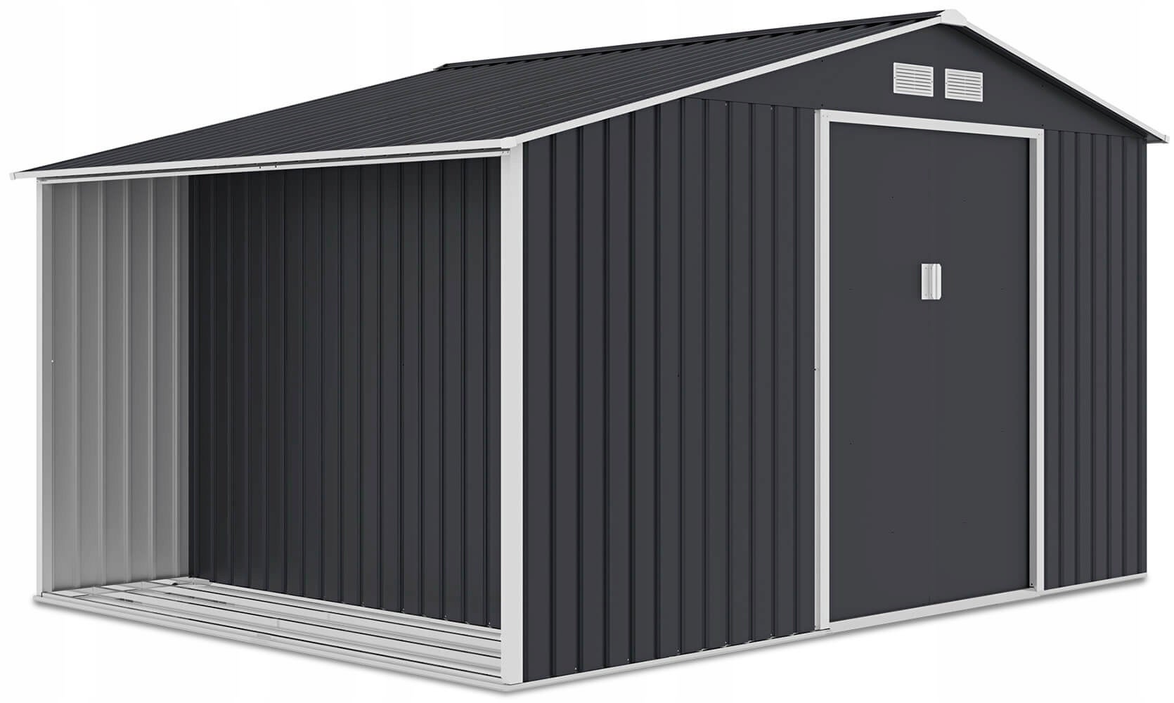 Domek Ogrodowy Narzędziowy na Narzędzia Drewutnia MADISON 342x255 Metalowy 1 szt