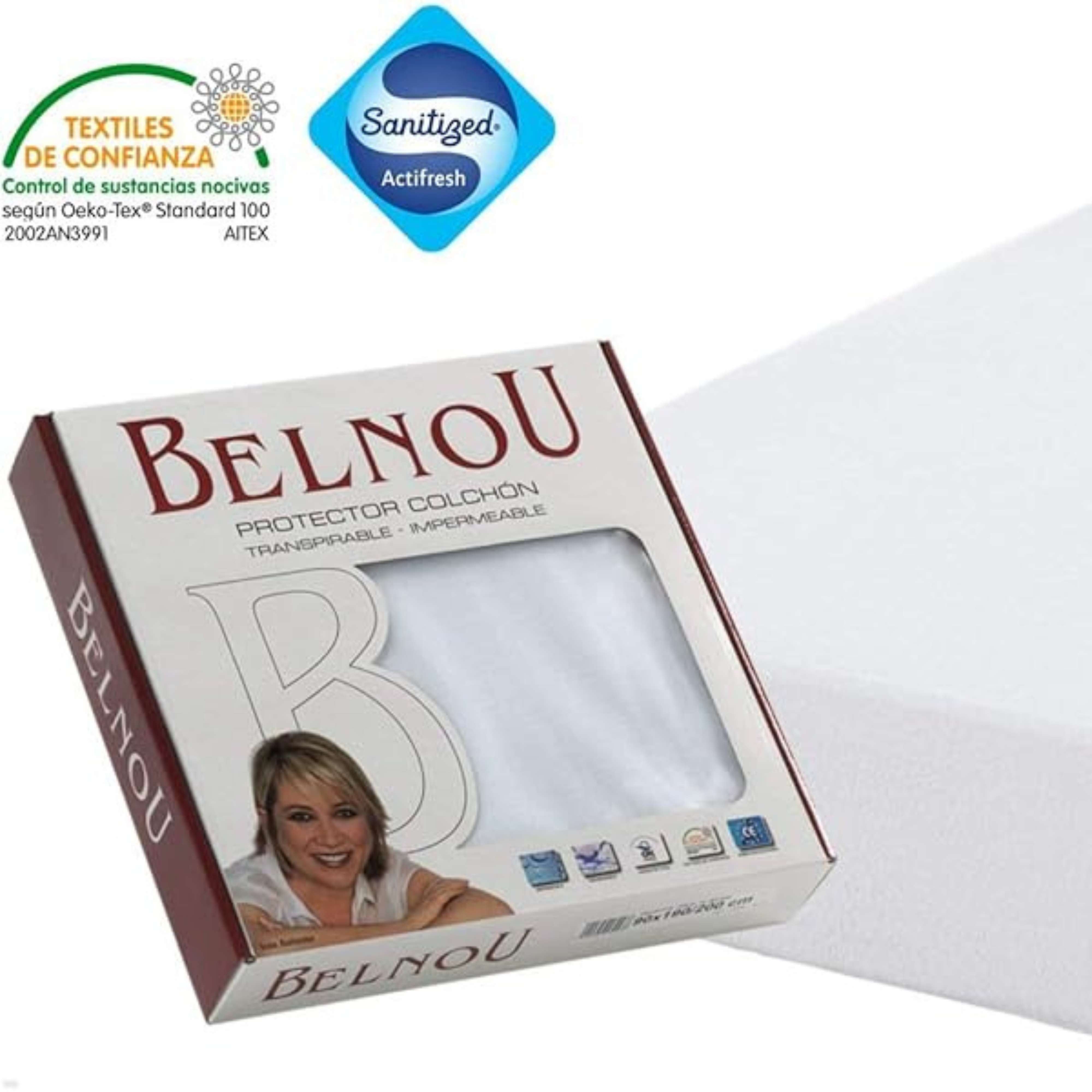 Protetor de colchão Elite Antiácaro, impermeável e respirável, 100% algodão Terry, densidade máxima, 135 cm - 5