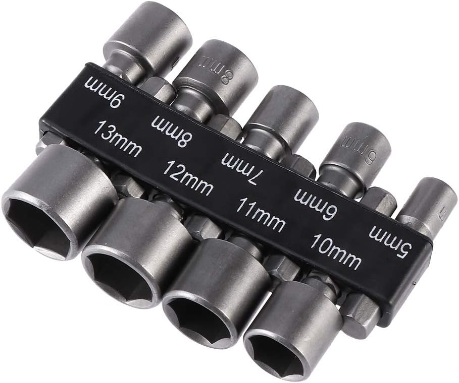Lot De 9 Forets Double Extrémité - Tige 3 Mm, Diamètres 3 à 6 Mm, Pour Acier Inox Et Métaux