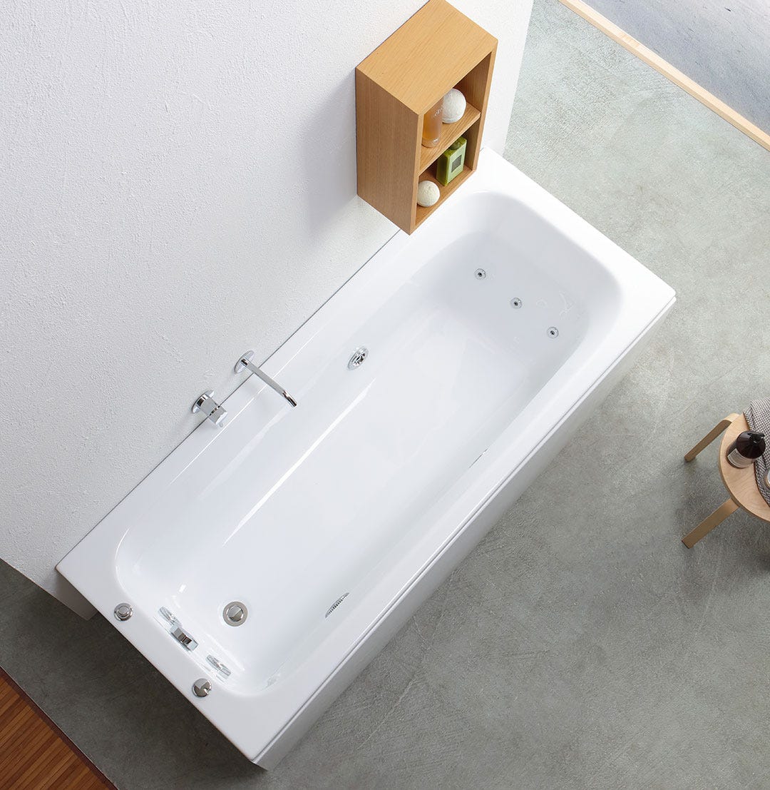 Baignoire hydromassage rectangulaire | Ester - 2