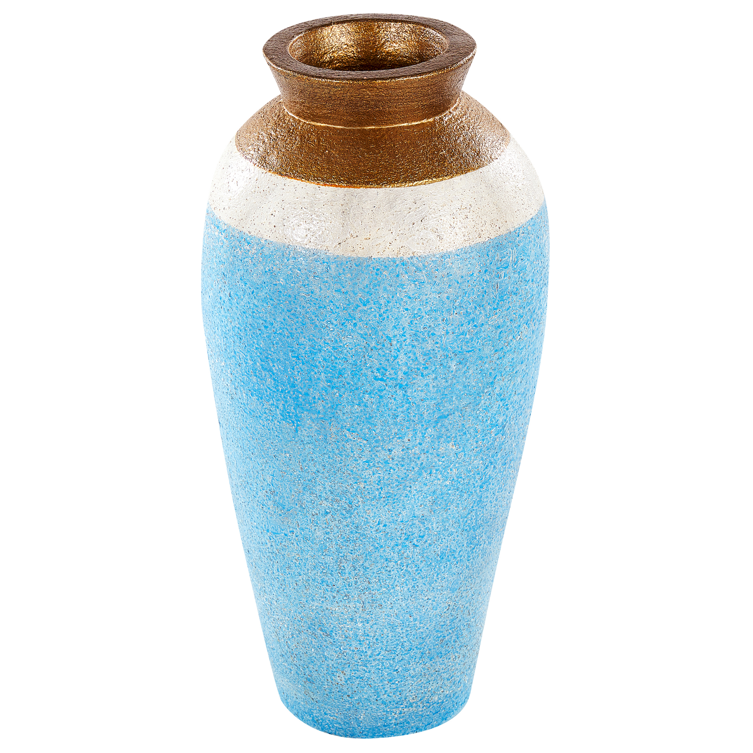 Vase Céramique Vintage 72 Cm Bleu - Paris Prix - Décoration Intérieure