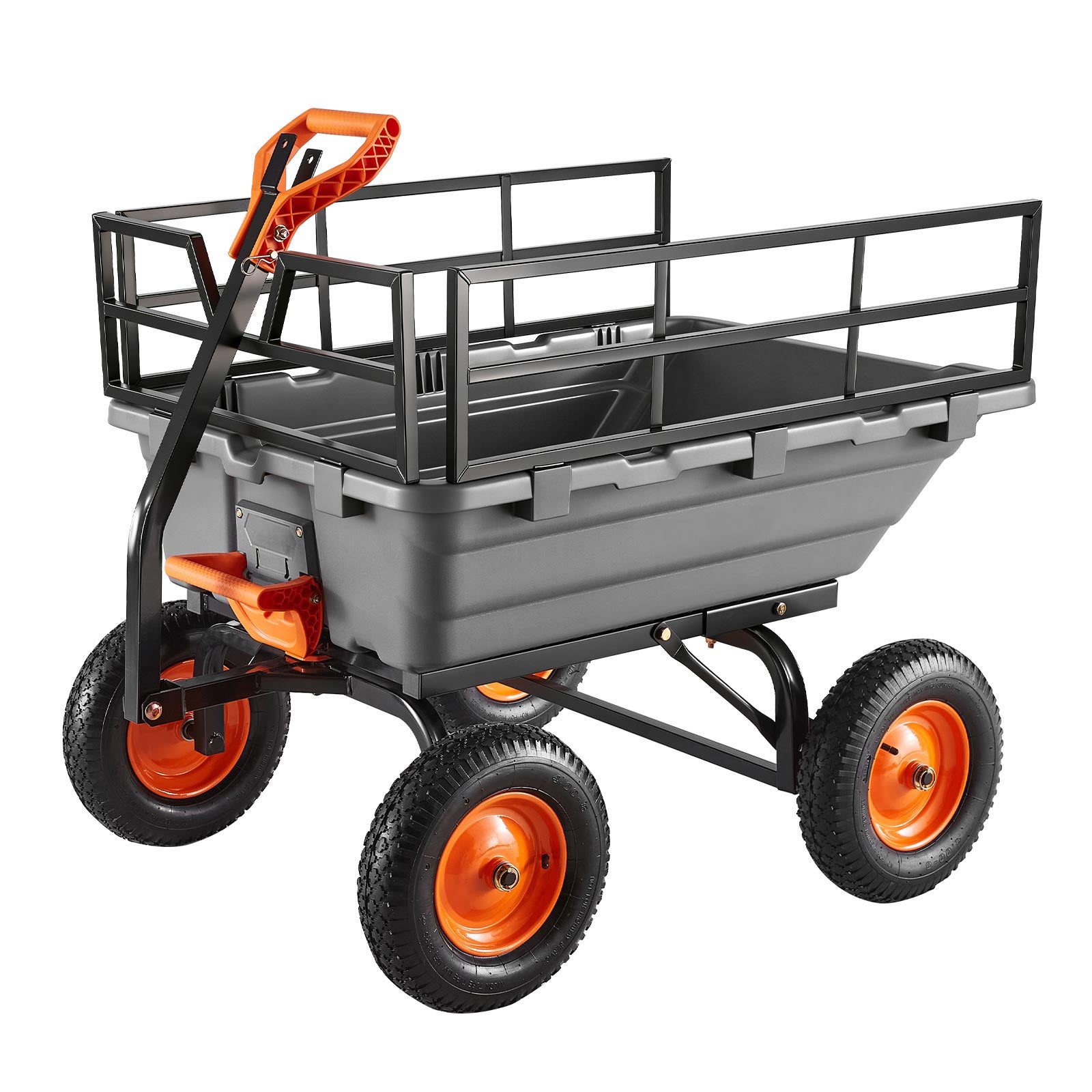 Chariot de jardin robuste SucceBuy avec capacite maximale de 680 kg ...