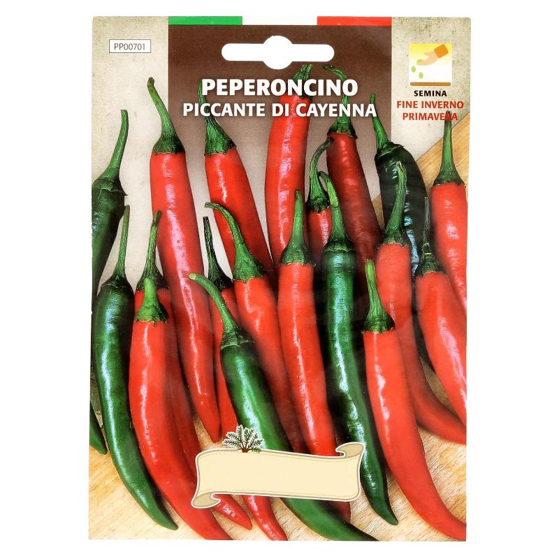 Semillas De Chile Pimienta De Cayena - Aprox. 20 Semillas, Variedad Picante Media, Para Huerto O Jardín