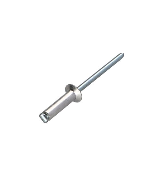 Rivet aveugle Aluminium Tige acier 4X10 Epaisseur de serrage 4 à 6 Tête ...