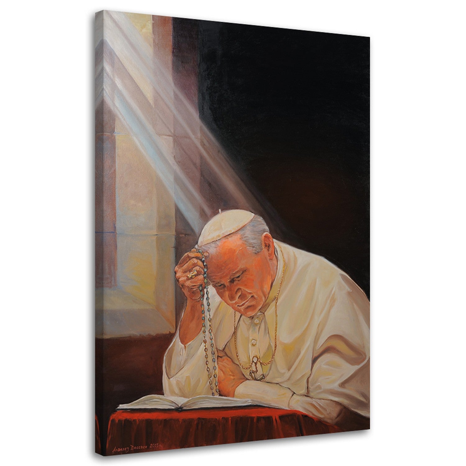 Obraz na płótnie, Papież Jan Paweł II 70x100