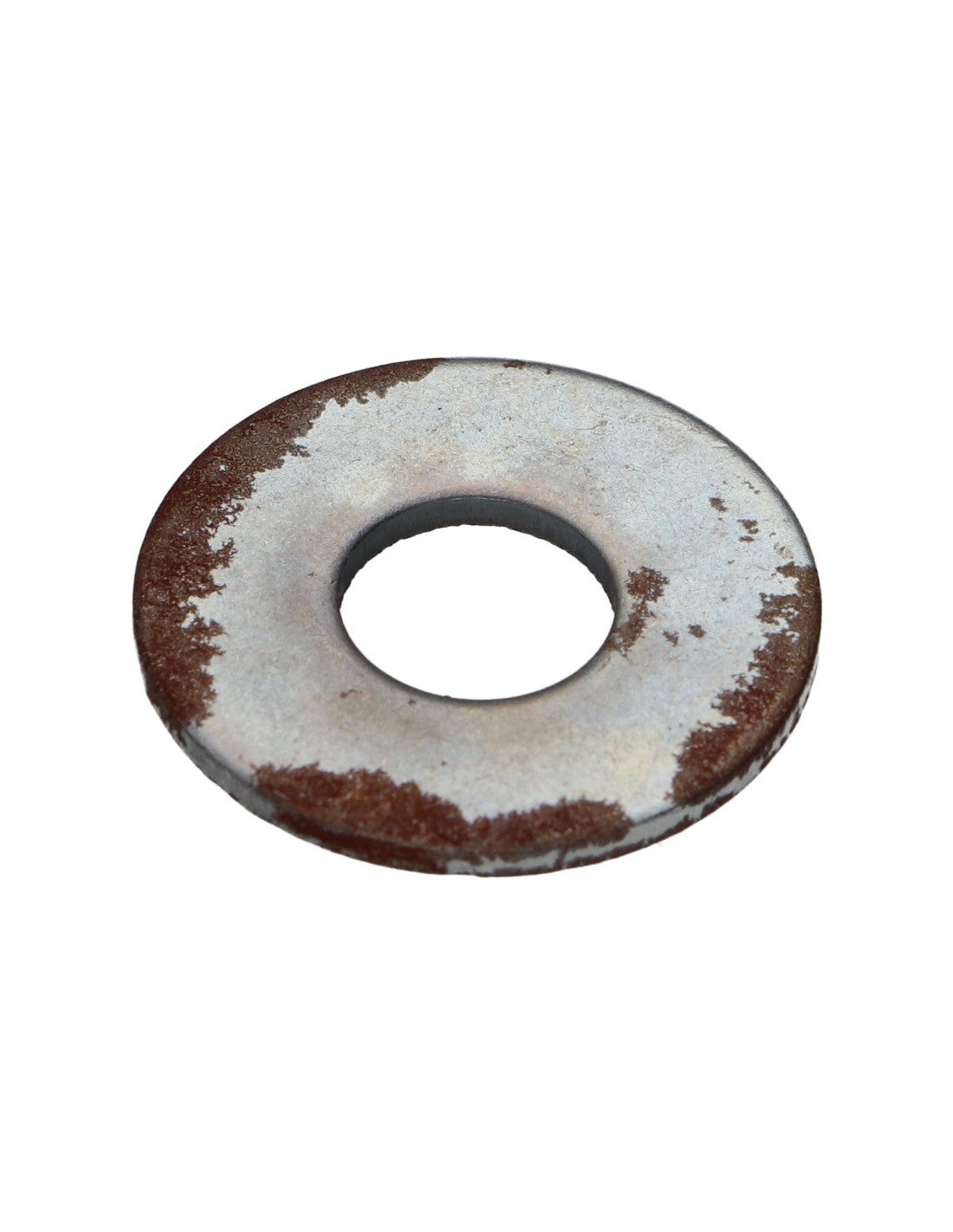 Rondelle Plate M10X27X2 L Acier zingué ROUILLEE-1 pièce | Leroy Merlin