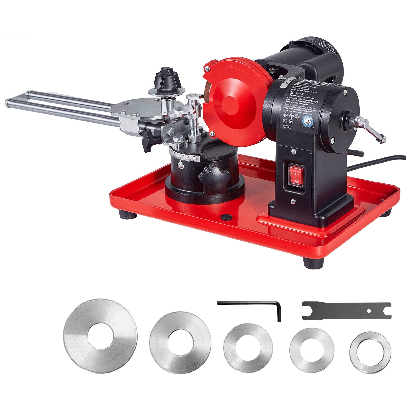 Affûteuse Lame Scie VEVOR Circulaire 370 W Machine à Affûter Lames de ...