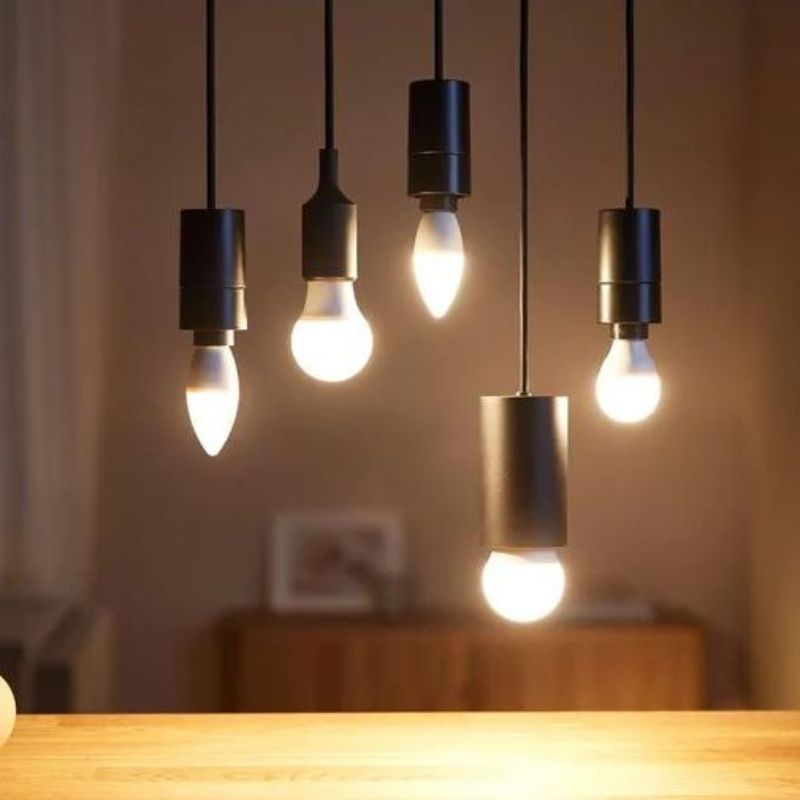 Ampoule LED E14 4.8W C37 180° - Unité / Blanc Chaud 2300K - 3500K - SILUMEN - 6