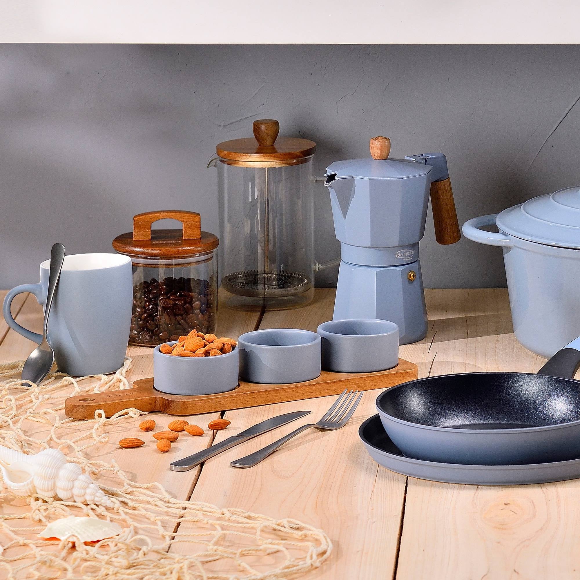 Set di pentole BERGNER Click&Cook con caffettiera French Press - 7