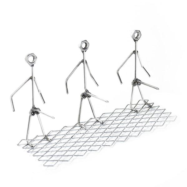 Grill Kille Metal Art Grill Stojak Grill Metal Art do grillowania warzyw, hot dogów, owoców morza, orzechów, trzy typy