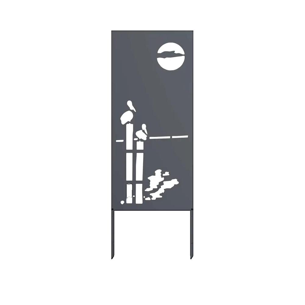 Écran de confidentialité de jardin Anthracite 50 x 140 cm vidaXL - 2