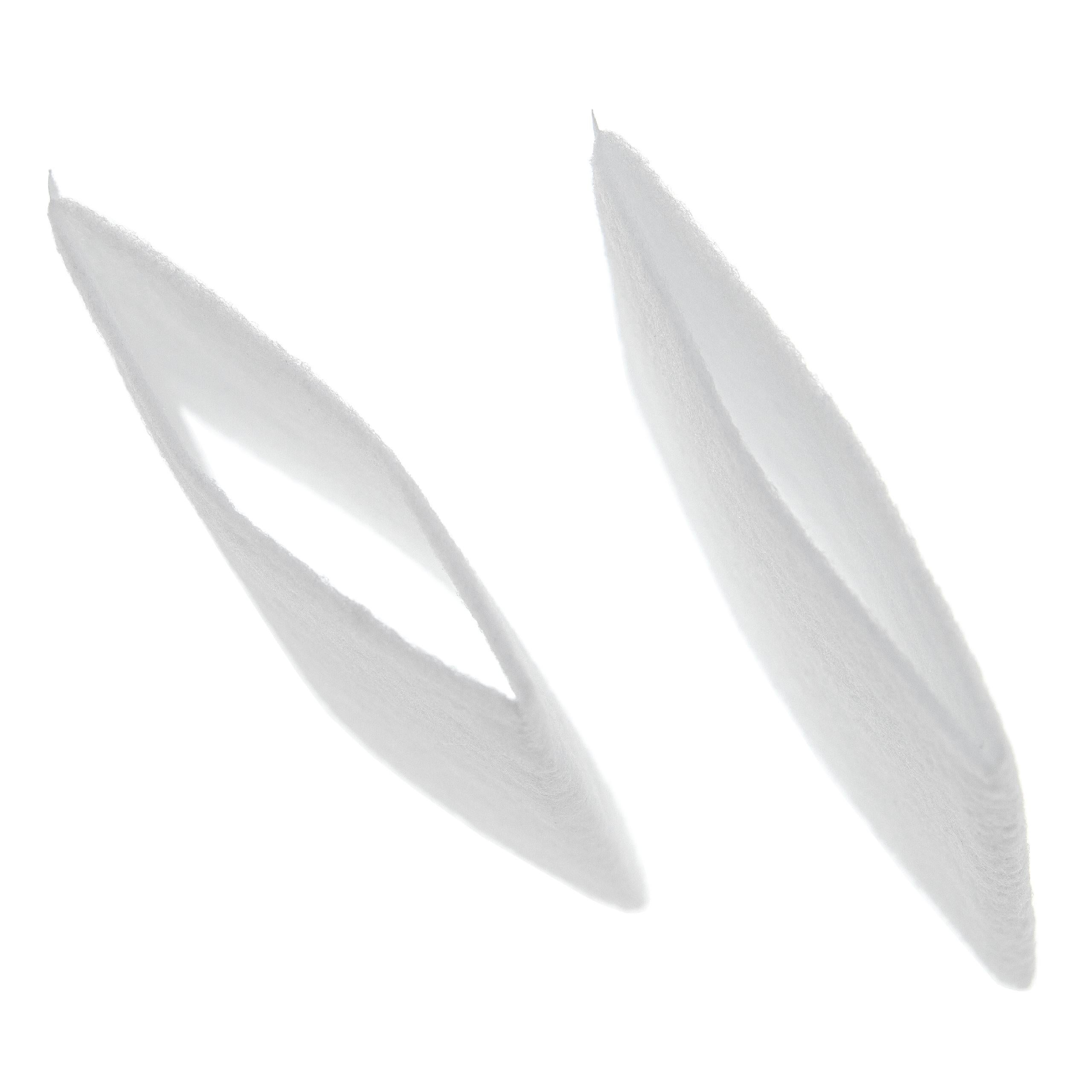 vhbw Set 4x filtre compatible avec Dirt Devil Centrino Cleancontrol M2013-1, M2013-0 aspirateur - Filtre de protection blanc - 2