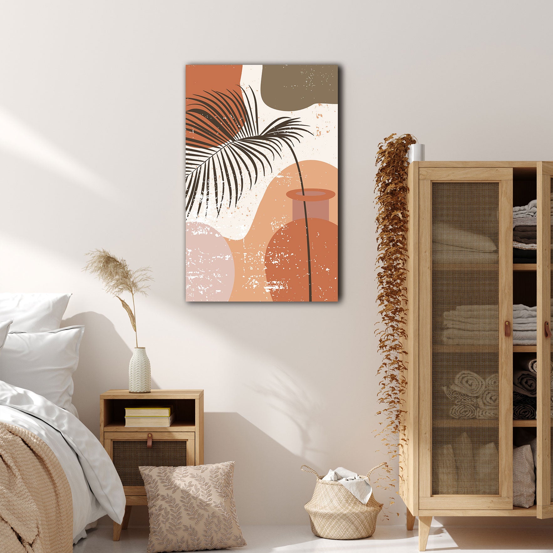 Tableau Art organique Terracotta - 50x80cm - made in France - 9