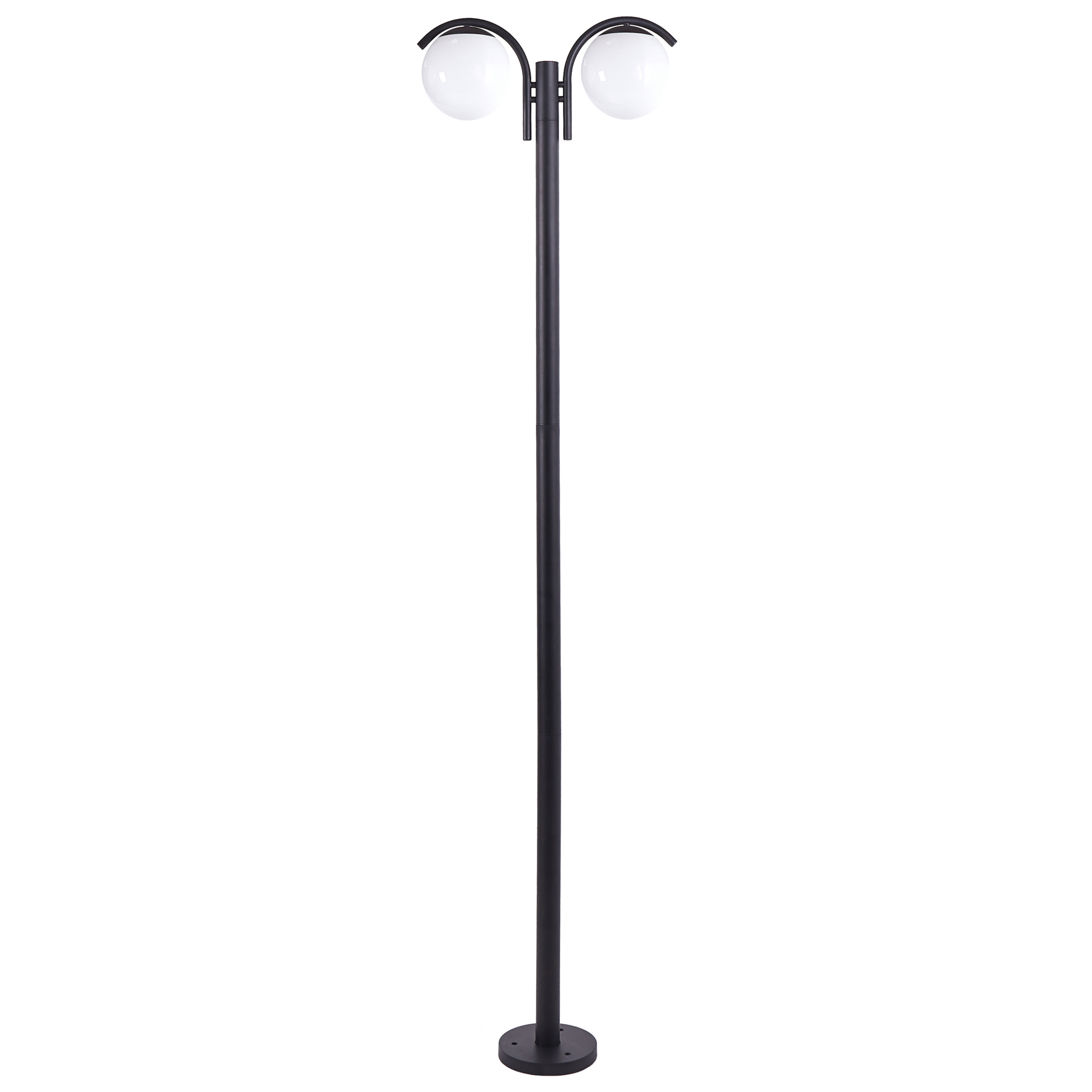 Stâlp de iluminat exterior KULSI Negru