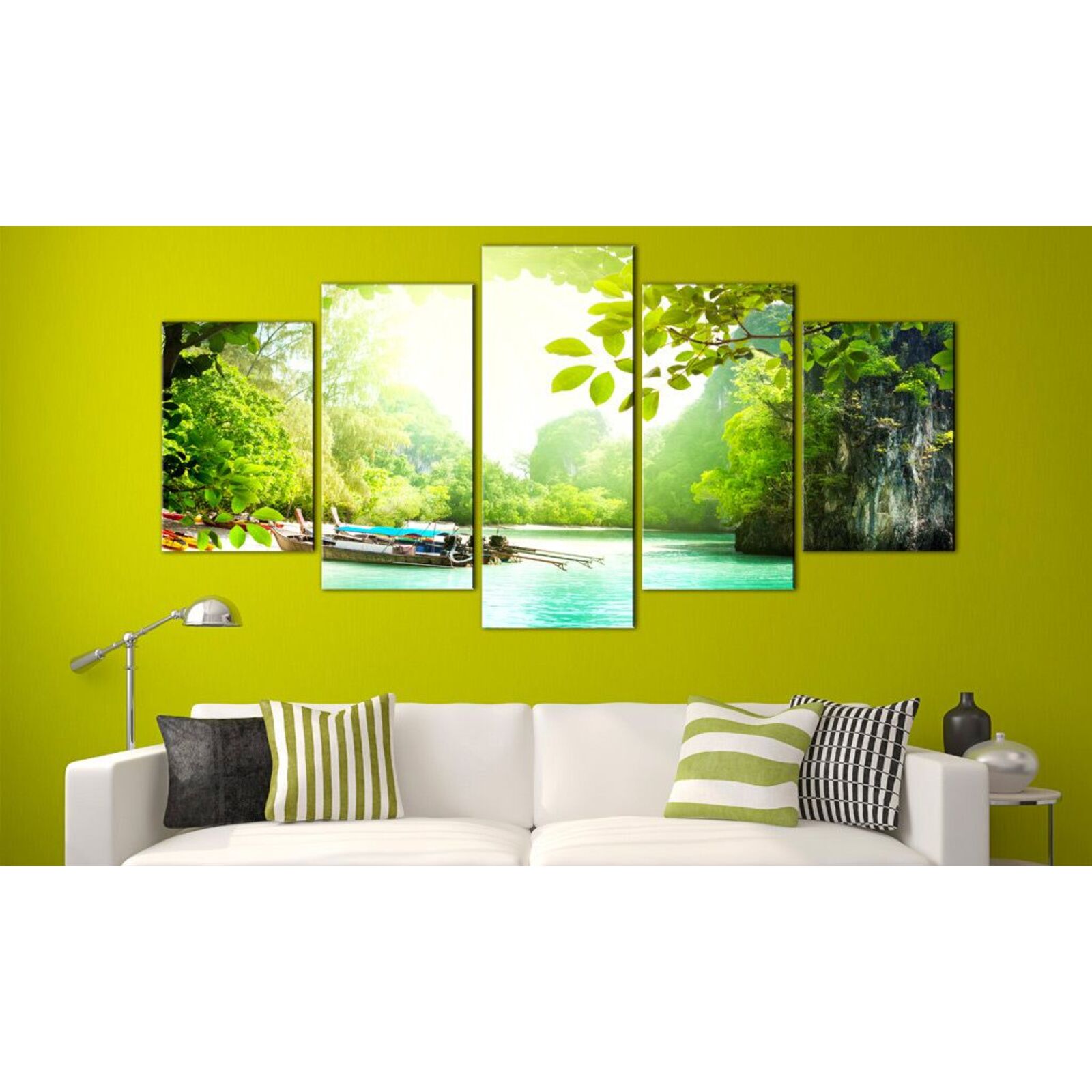 Tableau un couvert des arbres - 200 x 100 cm - 2