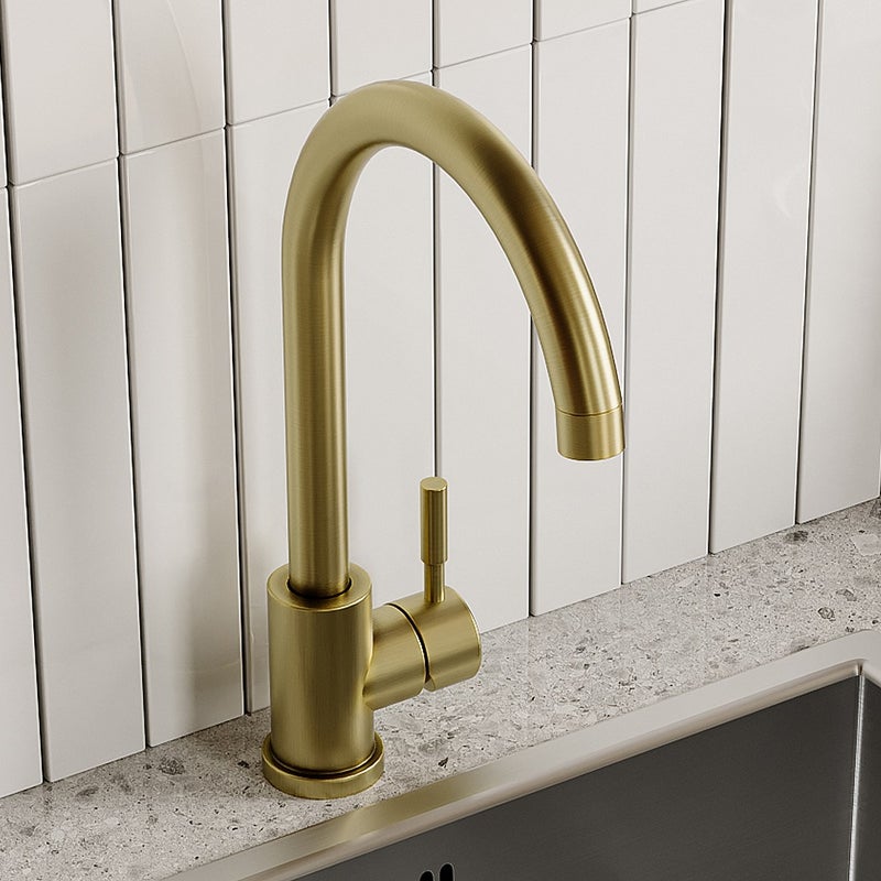 Bateria kuchenna ze stali nierdzewnej - Złoty - ROMILY