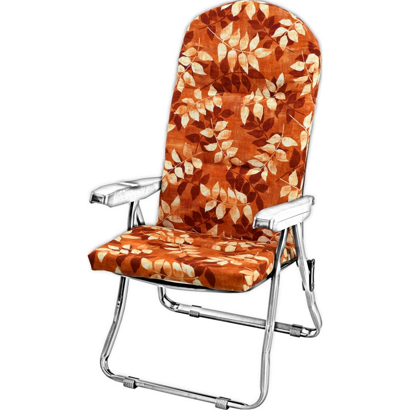 Poduszka na leżak bez podnóżka AMPO czerwony biały 1 szt.