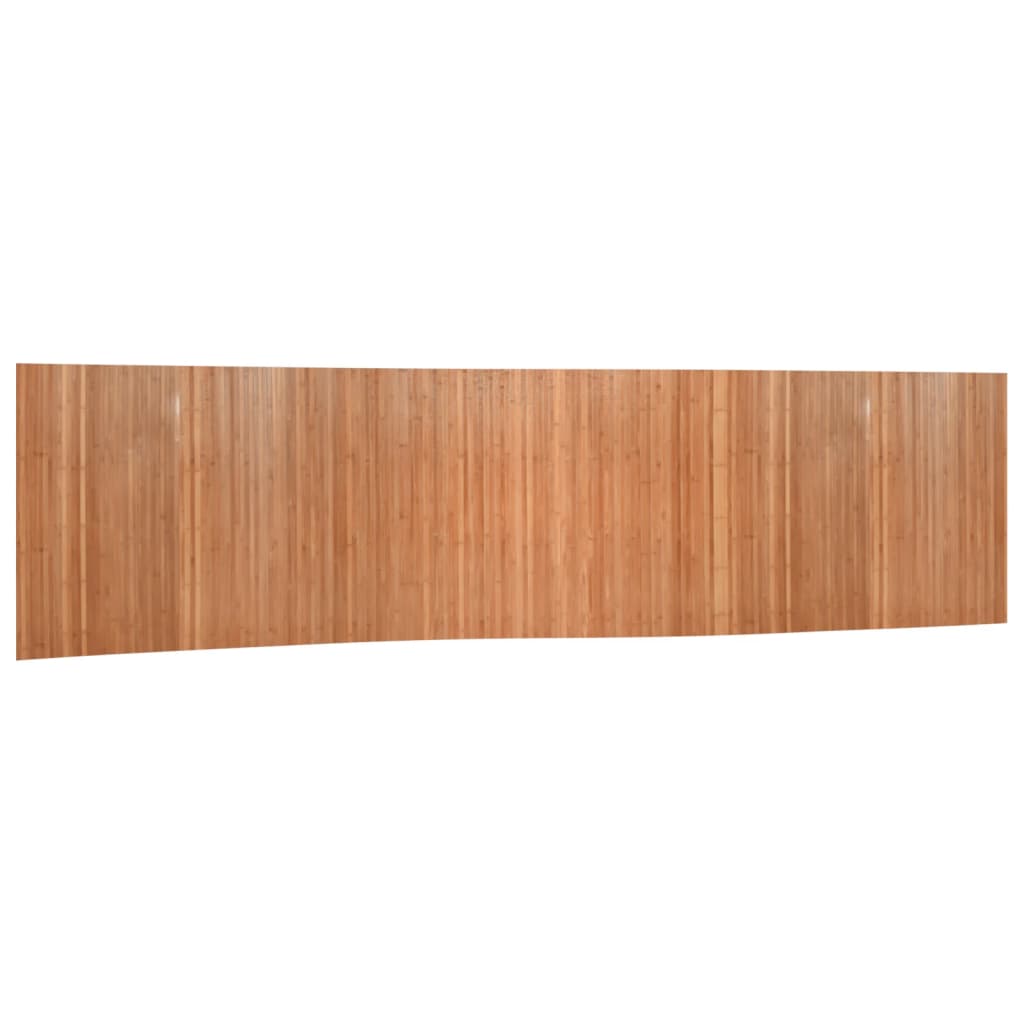 Biombo separador divisor - de bambú color natural ancho 800 cm alto 165 cm