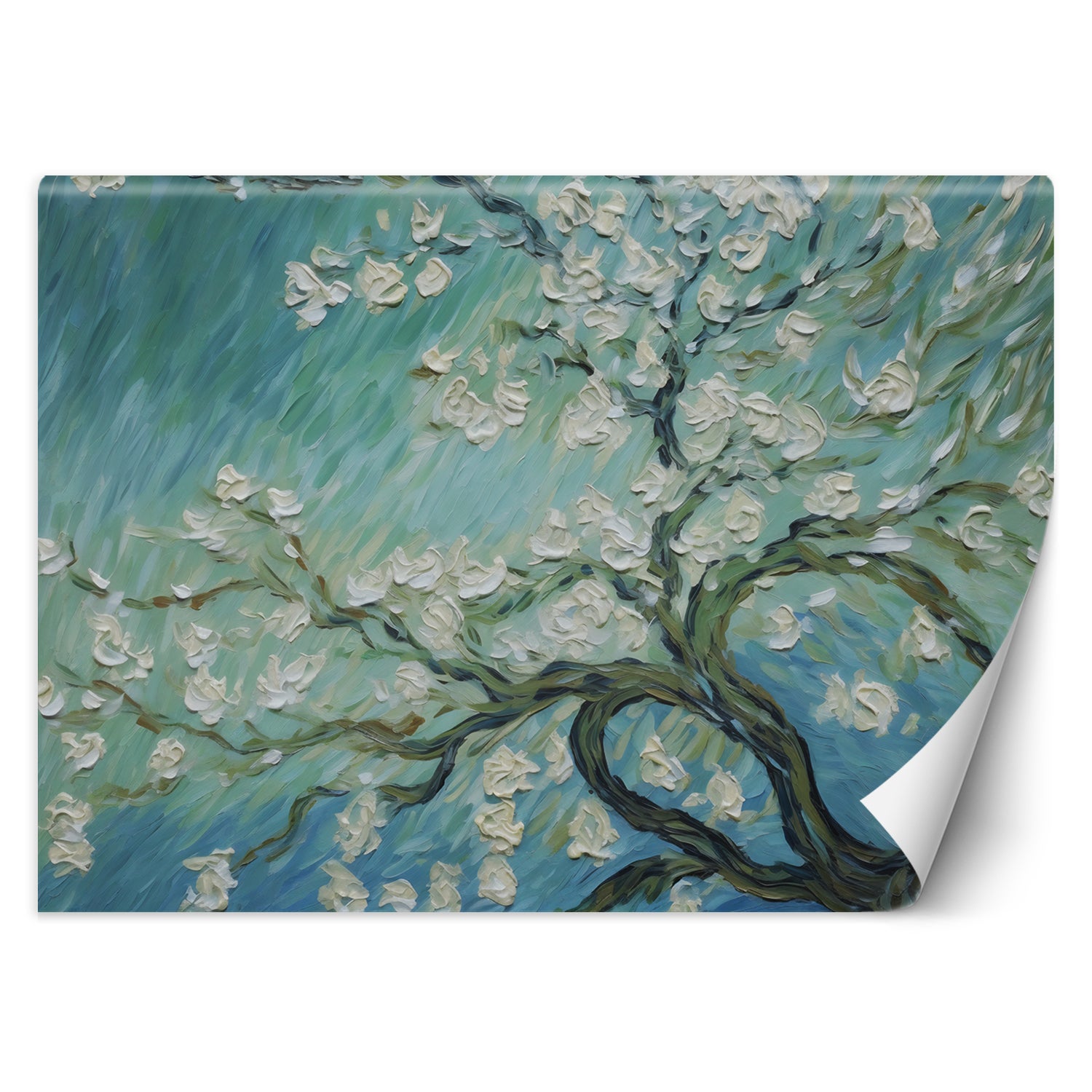 Fototapeta, Kwitnący migdałowiec - V. van Gogh 250x175