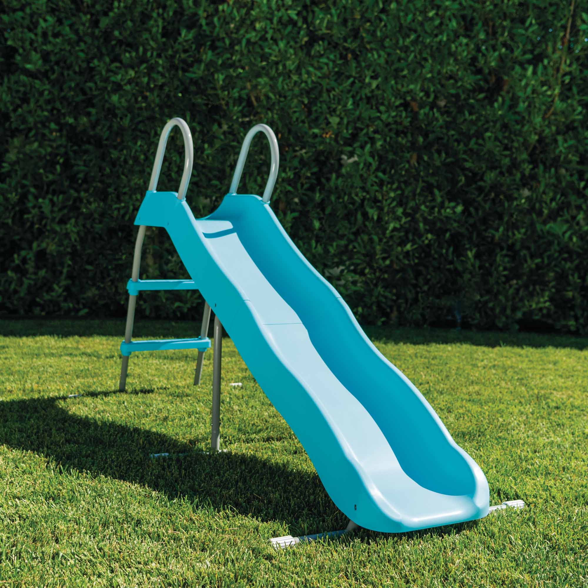 Toboggan Exterieur enfant - INTEX - L - Longueur 196cm Hauteur 119 cm - 2 Marches - 5
