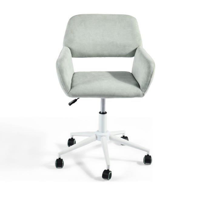 Fauteuil De Bureau Cuir Blanc SpecStandard - Inclinaison Et Hauteur Réglables, Confort Premium