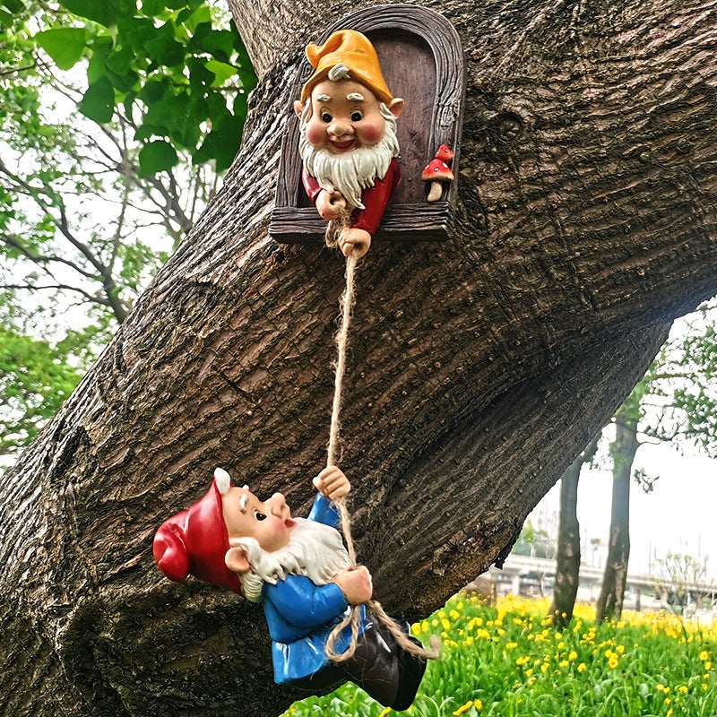 Décoration Extérieur étanche Nain De Jardin Résine 14cm - Et Drôle