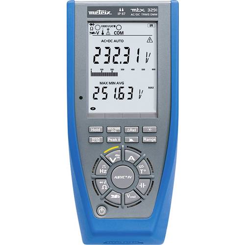 Multimètre Metrix MTX 3291 numérique CAT III 1000 V, CAT IV 600 V Affichage (nombre de points): 60000