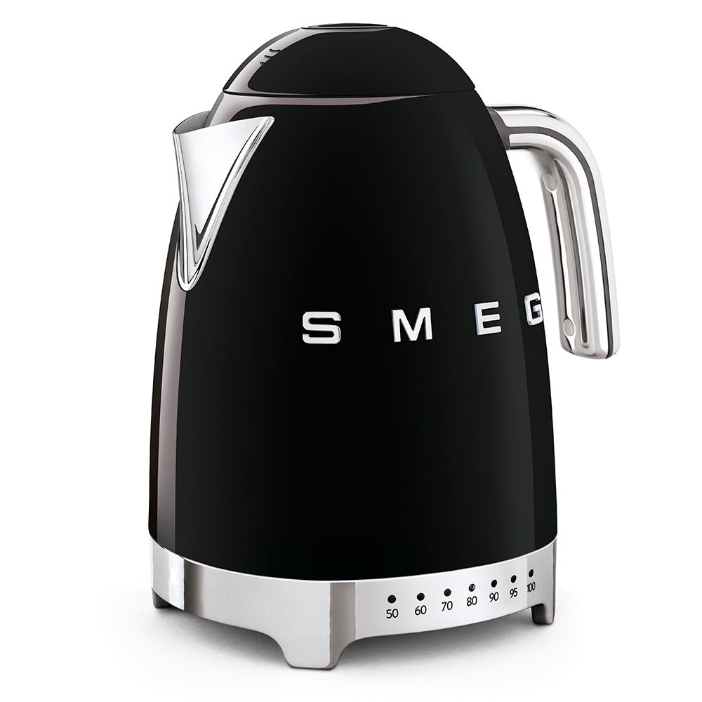Bouilloire à température réglable 1,7L noir KLF04BLEU Smeg - 2