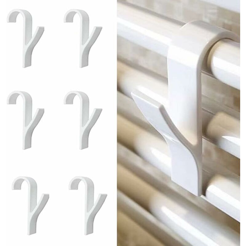 NOLACE Crochet Radiateur Seche Serviette Salle De Bain 8 Pièces Rochet