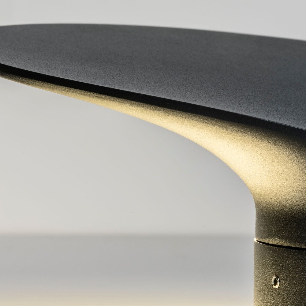 Borne lumineuse extérieure Faro Barcelona - Lotus 650 LED 18W 3000K - IP65, 1120 lm, Gris - 35 cm - 6