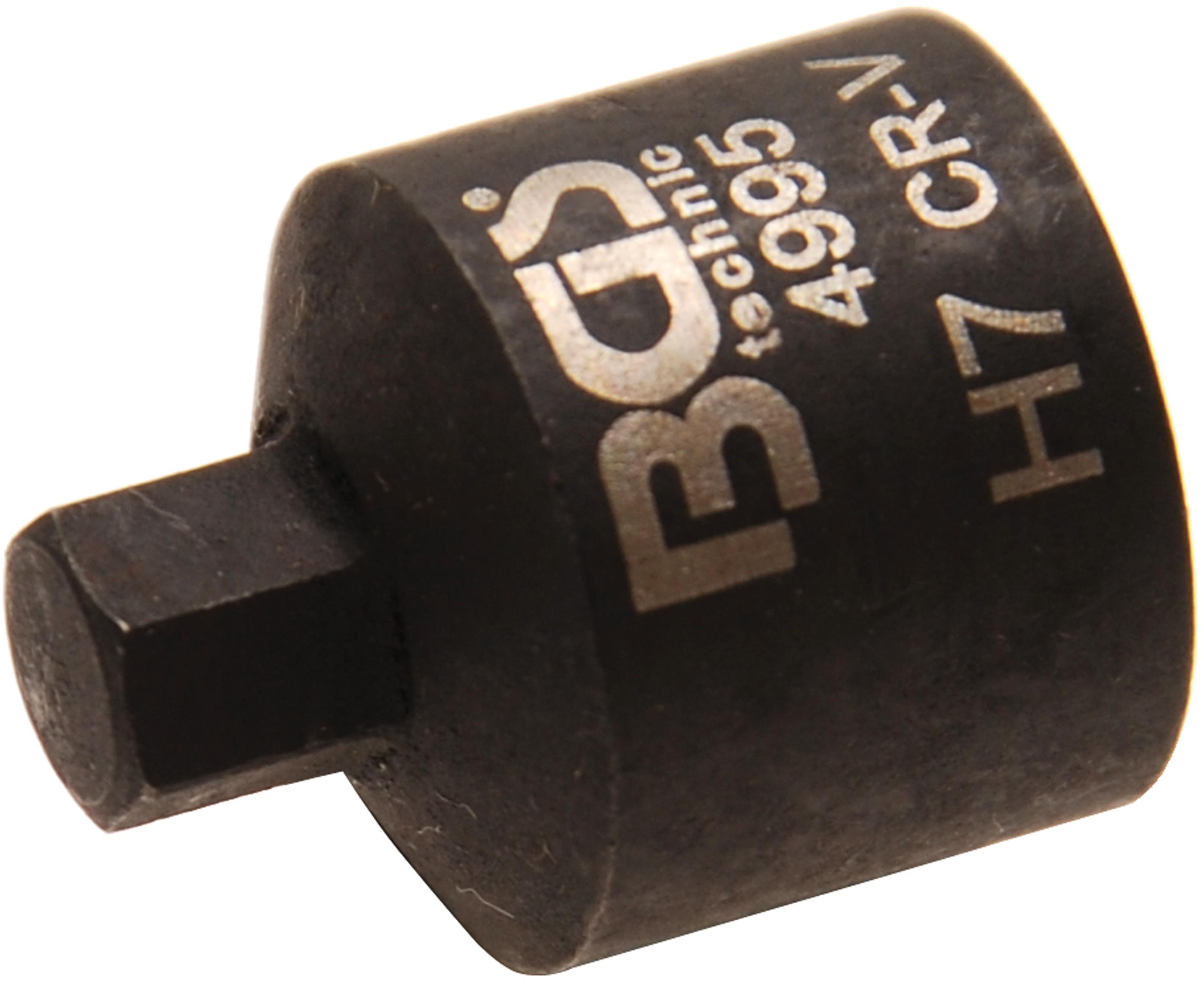BGS – Inserto esagonale per pinza del freno, extra corta, 7 mm, 1 pezzi, 4995