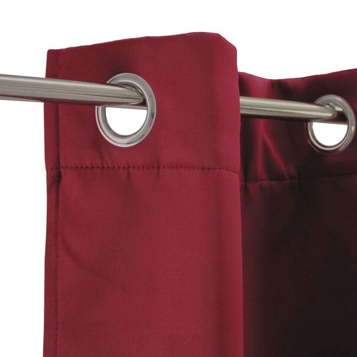 MIUCO Tende Oscuranti Per Camera Da Letto, 150x200 Cm, Colore Bordeaux - Blocca Luce E Raggi UV, 2 Tende + 2 Ferma Tenda Inclusi - 2