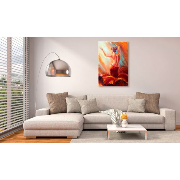 Tableau Personnages Dancer of Fire 80x120 cm - 2
