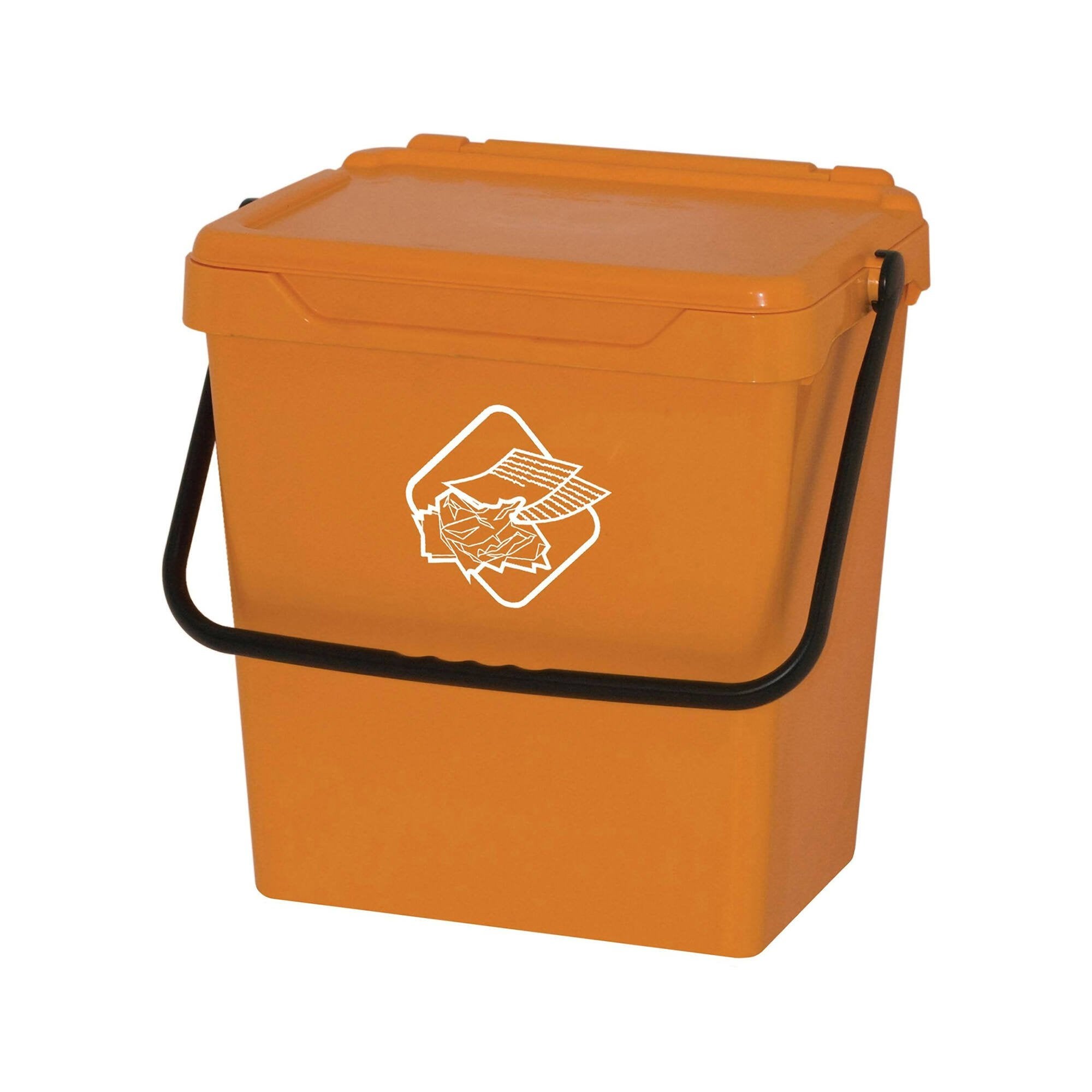 Cubo de reciclaje de 3 litros, amarillo Cubo de reciclaje de 3 litros, amarillo